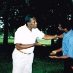 Actors performing a sketch