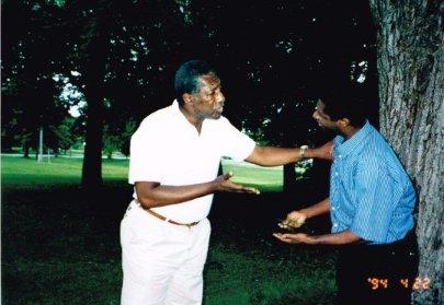 Actors performing a sketch