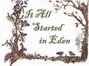 It All Started in Eden